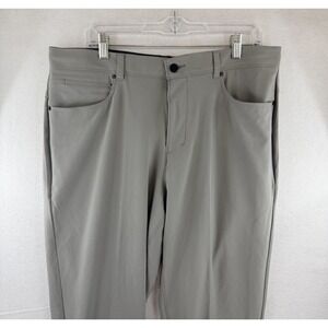 VRST Golf Slim Tech Commuter Pants Men's‎ 36x30 Silver Shadow 5 Pocket NWT